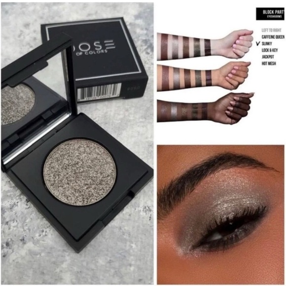 NIB Dose of Colors Block Party Single Eyeshadow in Slinky - Picture 3 of 16
